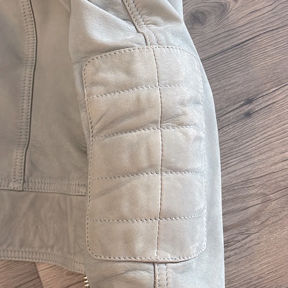 Danier Leather/Suede Nubuck Moto Biker Jacket - Picture 16 of 16